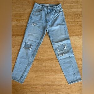 Zara Light Blue Denim Jeans